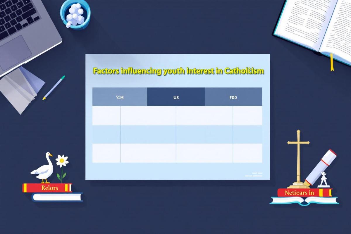 Kaum muda mencari jawaban di dunia yang kacau beralih ke Gereja Katolik