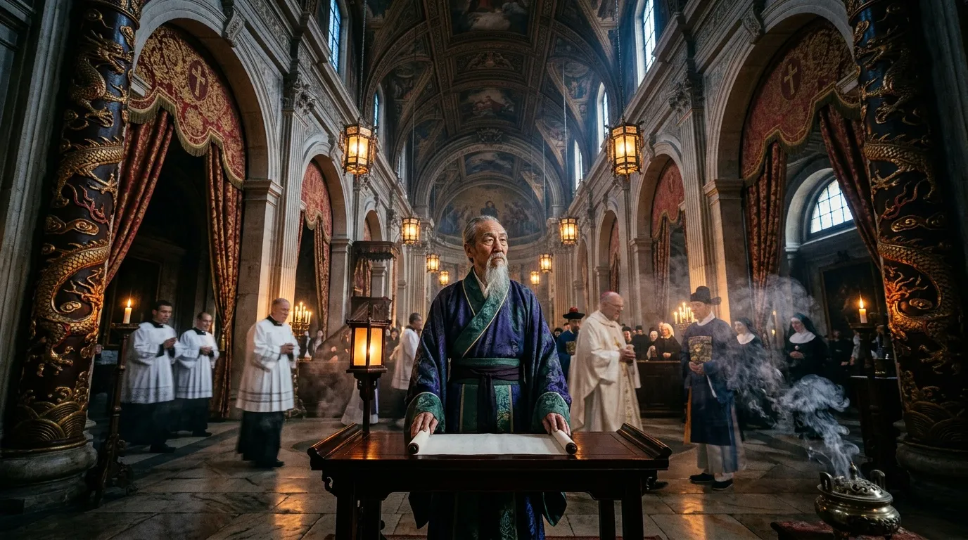 Gereja larang Katolik hormati Konfusius : sejarah
